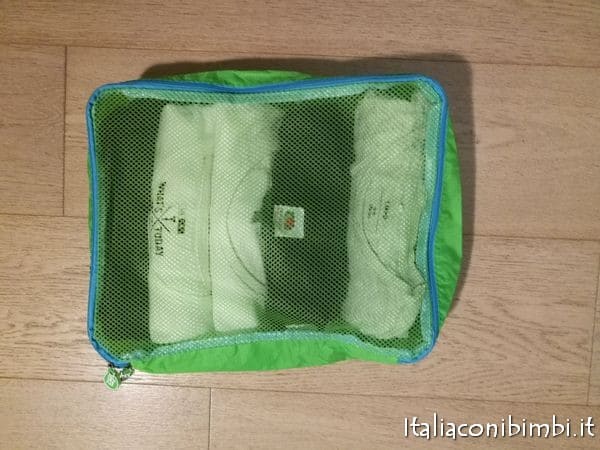magliette come metterle in valigia