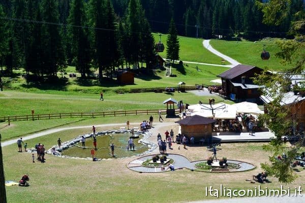 Ally Farm di Alleghe dall'alto