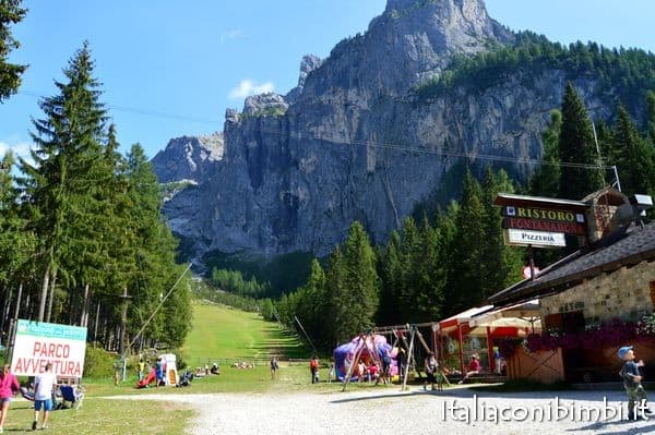 Parco avventura Piani di Pezze Alleghe