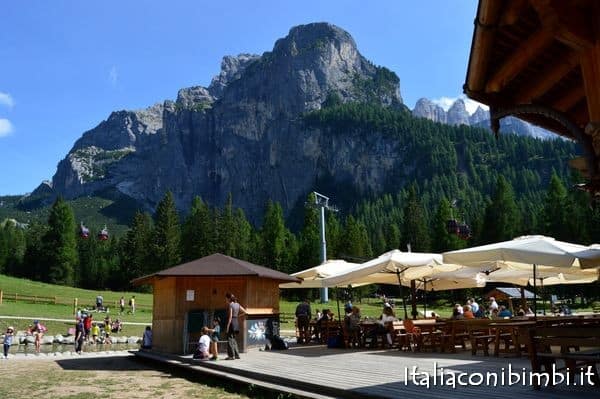 esterno della Gran Baita Civetta di Alleghe
