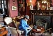 salotto della casa di Sherlock Holmes di Londra