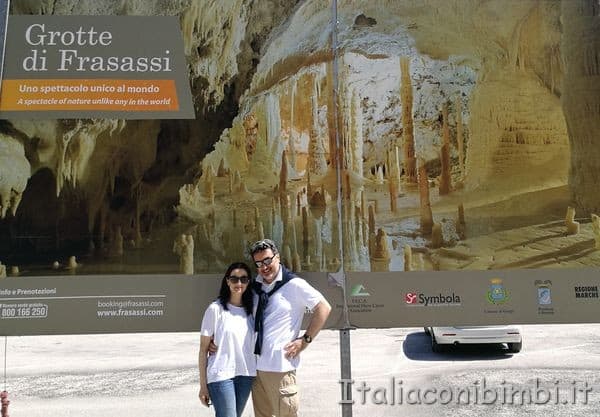 Noi alle Grotte di Frasassi