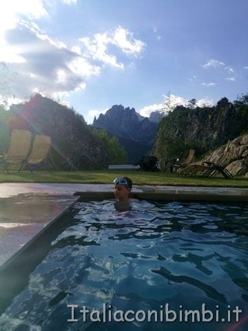 piscina esterna Camping Vidor