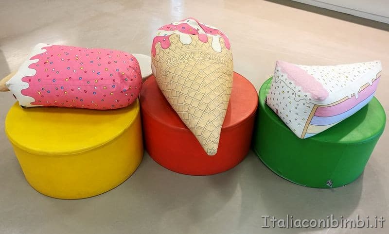  cuscini a forma di gelato