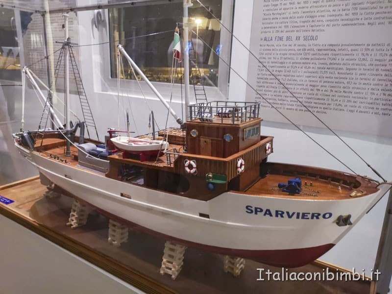 Museo del Mare di San Benedetto del Tronto - modellino di nave