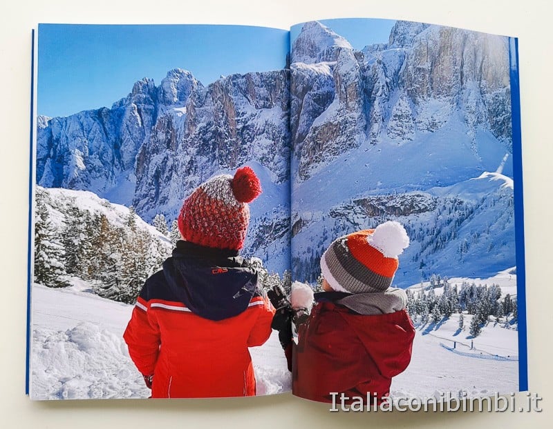 Babytrekking sulla neve - bimbi sulla neve
