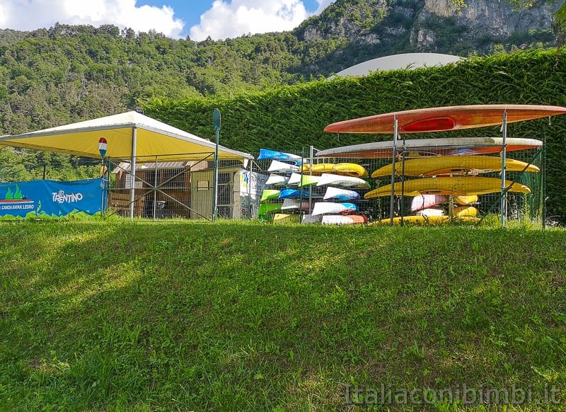 Lago di Ledro- noleggio canoe