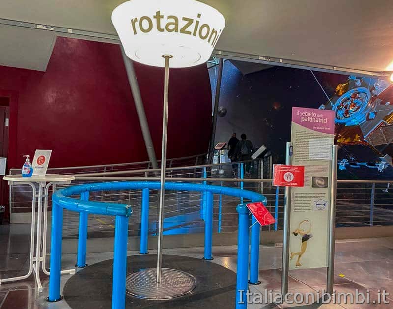 Infinito Planetario Torino - rotazioni