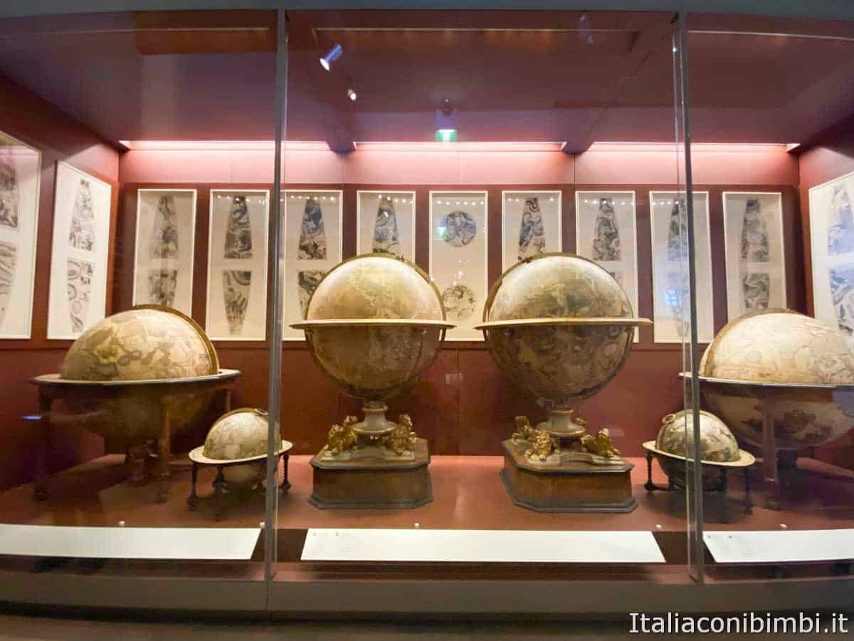 Museo Galileo di Firenze - globi terrestri di Coronelli