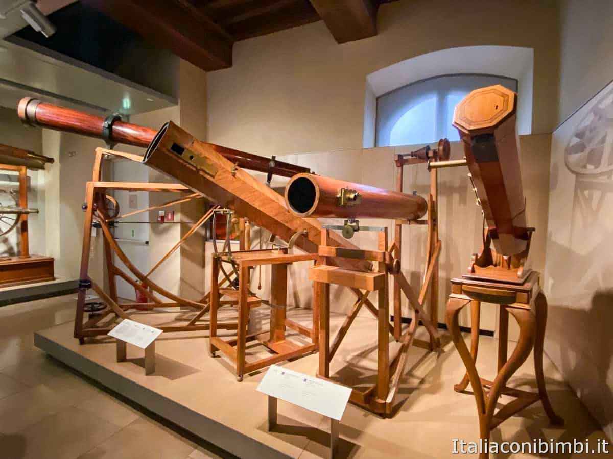 Museo Galileo di Firenze - telescopi