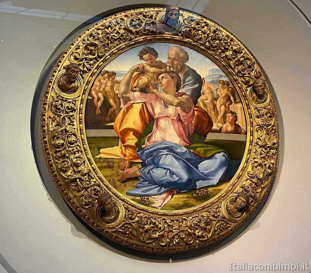 Uffizi di Firenze - Michelangelo - Tondo Doni
