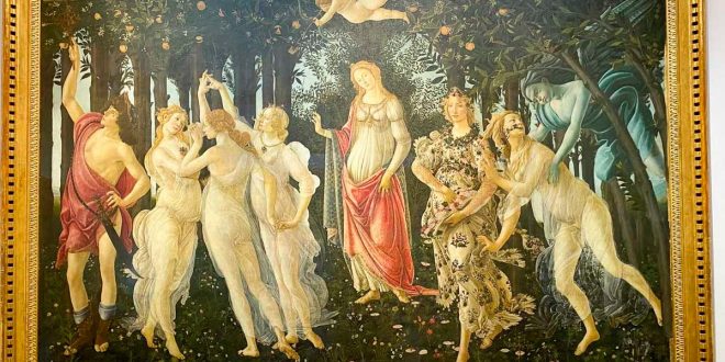 Uffizi di Firenze - Primavera di Botticelli