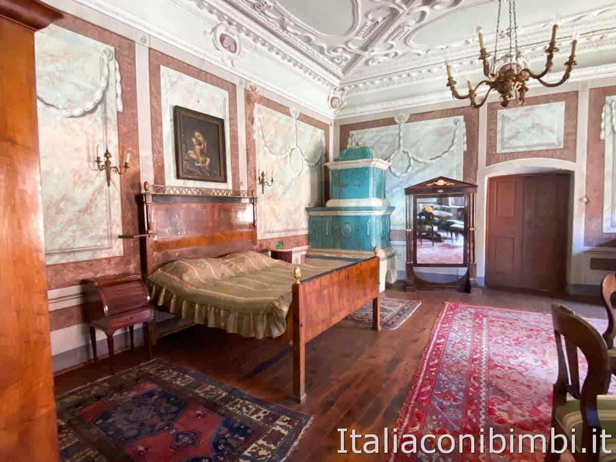 Castel Lebenberg - camera da letto