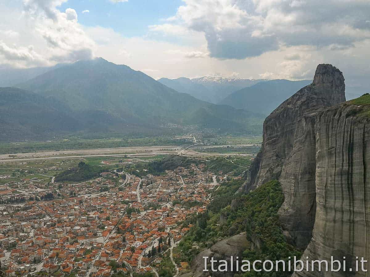 Grecia - Meteore - veduta panoramica