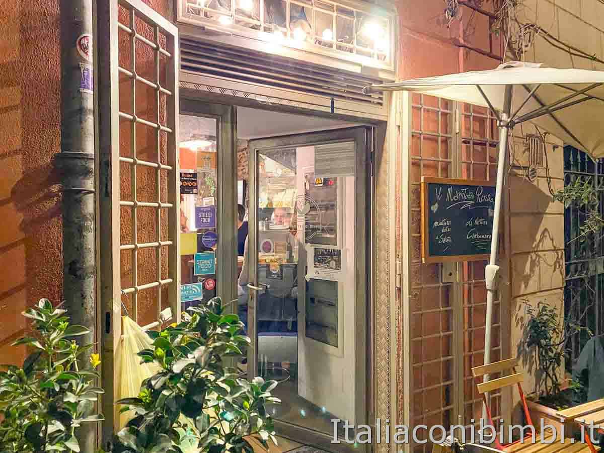 Roma - Maritozzo Rosso a Trastevere