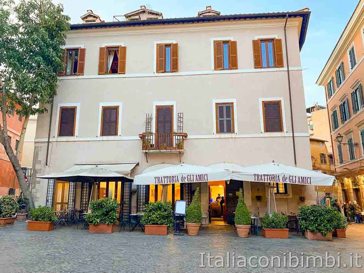 Roma - Trattoria degli amici