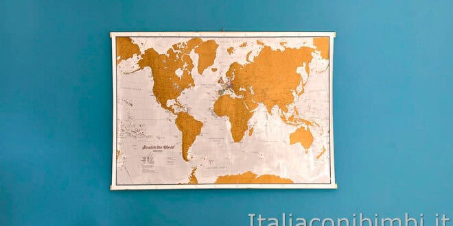 Mappa di viaggio- da grattare