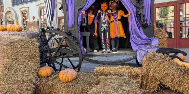 Cinecittà World Halloween- bambini zucche
